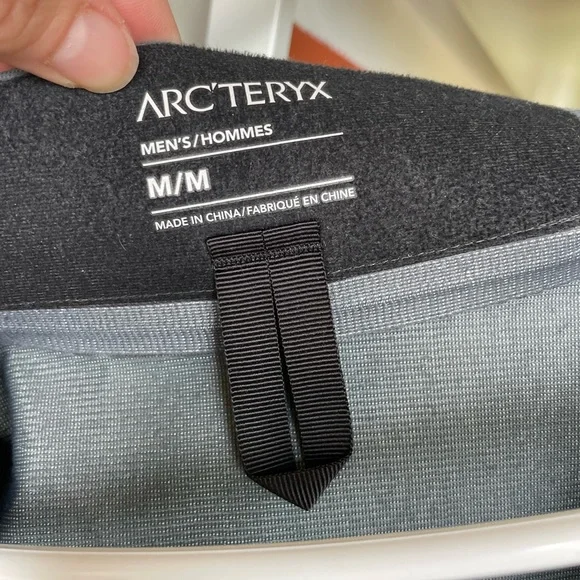 Arc'teryx Gray and Black Men's Jacket